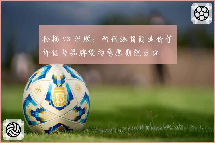 孙杨 vs 汪顺，两代泳将商业价值评估与品牌续约意愿截然分化